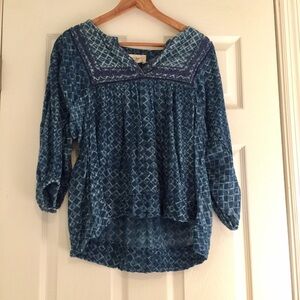 Denim & Supply Ralph Lauren Blue Tunic